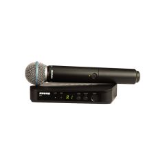 Sistema sem fio com microfone de mao BLX24BR/B58-M15 Shure 1