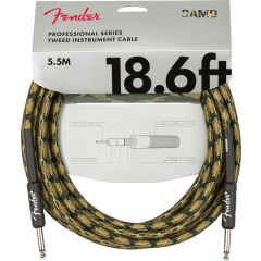 Cabo para Instrumento FENDER PROFESSIONAL SERIES 5.5M Woodland Camo