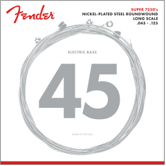 Cordas para Contrabaixo FENDER NICKEL PLATED STEEL ROUNDWOUND 5C 045-125 7250-5M