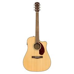 Violão Fender CD 40 SCE Dreadnought Walnut Fingerboard Natural w/case