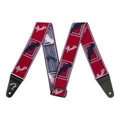 Correia Fender®,  Weighless™ 2" Mono Strap, Red/White/Blue