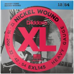 Cordas Para Guitarra D'Addario XL Nickel Wound EXL145 .012-.054 