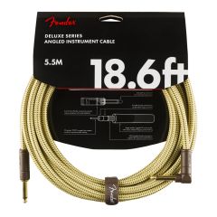 Cabo para Instrumento FENDER DELUXE SERIES TWEED 5.5M RETO/ANG Tweed
