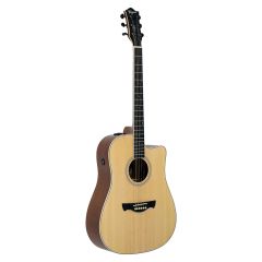 Violão Elétrico Folk Tagima Collection Sunset Natural EQ-NTOP Solic Spruce