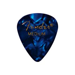 Pack Palheta FENDER 351 SHAPE PREMIUM MEDIUM Blue Moto - 06 UNIDADES