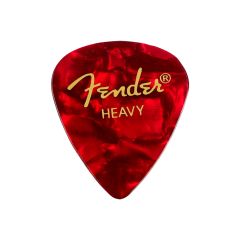 Pacl Palheta FENDER 351 SHAPE PREMIUM HEAVY Red Moto - 06 UNIDADES